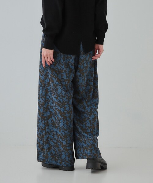 Cutie Blonde（キューティーブロンド）の「◆【あったか】裏フリース 柄アソートイージーパンツ（その他パンツ・レディース・ブラック/アイボリー系6/ブラック系/ブラウン系その他5・04/03/02/01）」の14枚目の写真