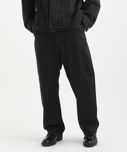 STERNBERG（スタンバーグ）の「ノータックデニムワイドパンツ（デニムパンツ・メンズ・アイボリー/ブラック・X-SMALL/SMALL/MEDIUM/LARGE）」の14枚目の写真