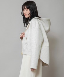 Munich | ダンボールニットジップフーディー(パーカー)