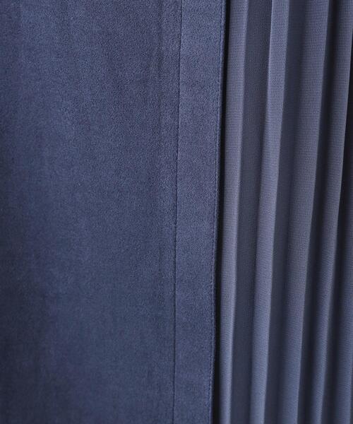 DRESKIP（ドレスキップ）の「【S-LL】共布ベルト付き サイドプリーツ切り替えスカート（スカート・レディース・チャコールグレー/ナチュラル/ブルー・01/02/03/04）」の15枚目の写真