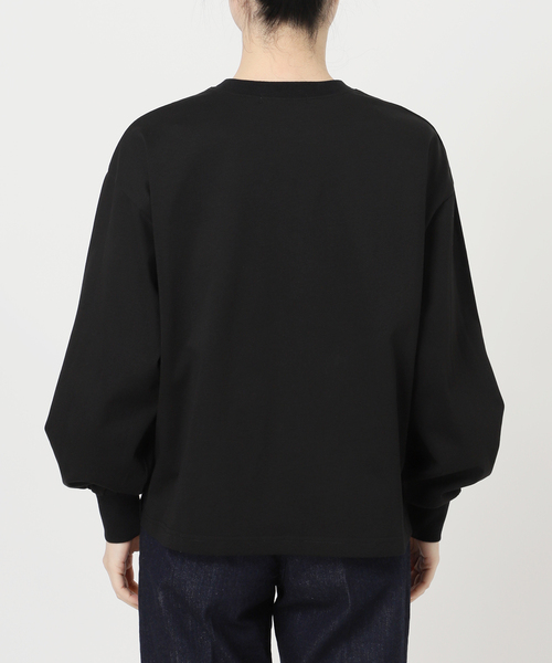 B.C STOCK(ベーセーストック)の「フロッキープリントロンTEE(Tシャツ/カットソー・レディース・ブラック/ホワイト・FREE)」の11枚目の写真