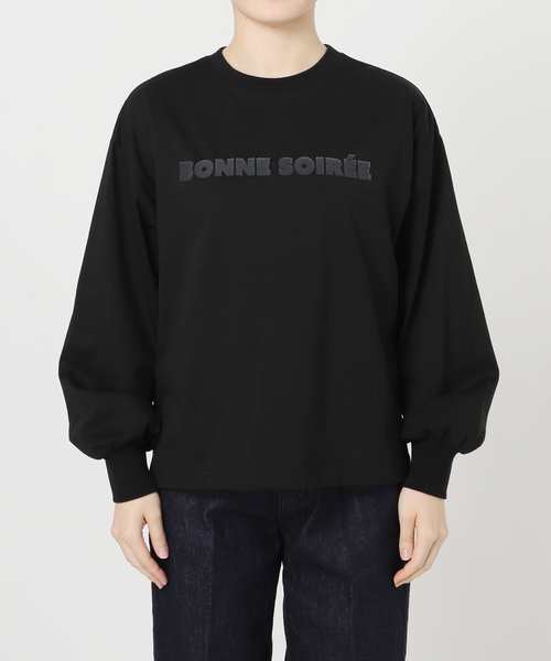 B.C STOCK(ベーセーストック)の「フロッキープリントロンTEE(Tシャツ/カットソー・レディース・ブラック/ホワイト・FREE)」の17枚目の写真