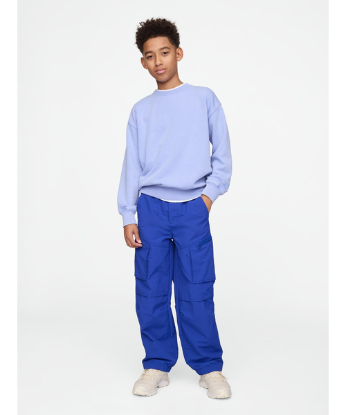 GAP（ギャップ）の「プルオン パラシュートカーゴパンツ (キッズ)（カーゴパンツ・キッズ・ブルー/ブラック・110cm/150cm/120cm/140cm/160cm/130cm）」の4枚目の写真