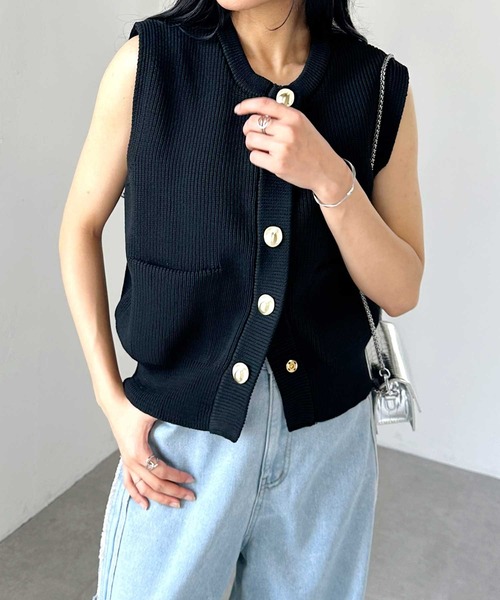 ノースリボタンベスト 楽天市場】＼SALE66%OFF／ニットベスト レディース 秋冬