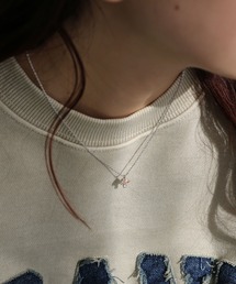 colleca la（コレカラ）の「キラキラきのこネックレス（ネックレス）」