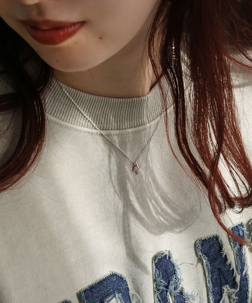 colleca la（コレカラ）の「キラキラきのこネックレス（ネックレス・レディース・シルバー/ゴールド・FREE）」の3枚目の写真