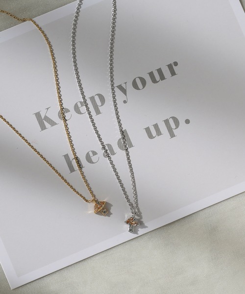 colleca la（コレカラ）の「キラキラきのこネックレス（ネックレス・レディース・シルバー/ゴールド・FREE）」の5枚目の写真