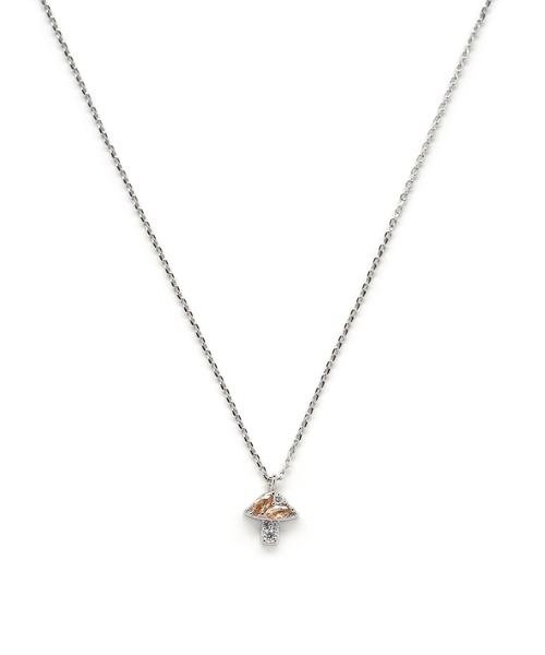 colleca la（コレカラ）の「キラキラきのこネックレス（ネックレス・レディース・シルバー/ゴールド・FREE）」の6枚目の写真