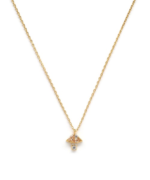 colleca la（コレカラ）の「キラキラきのこネックレス（ネックレス・レディース・シルバー/ゴールド・FREE）」の7枚目の写真