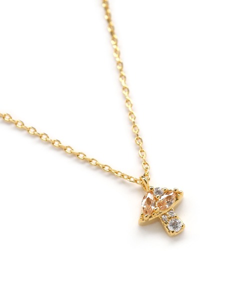 colleca la（コレカラ）の「キラキラきのこネックレス（ネックレス・レディース・シルバー/ゴールド・FREE）」の8枚目の写真