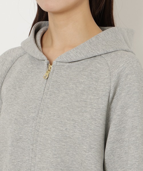 Rose Tiara（ローズティアラ）の「2段フリルチュール重ねパーカー（パーカー・レディース・ネイビー/グレー・46/42/38）」の17枚目の写真