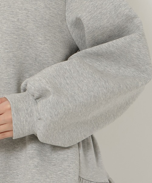 Rose Tiara（ローズティアラ）の「2段フリルチュール重ねパーカー（パーカー・レディース・ネイビー/グレー・46/42/38）」の18枚目の写真