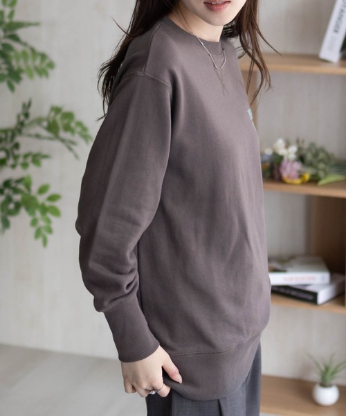 HusHusH（ハッシュアッシュ）の「HusHusH ガゼットトレーナー（Tシャツ/カットソー・レディース・ネイビー/ベージュ/スミクロ・M/L）」の8枚目の写真