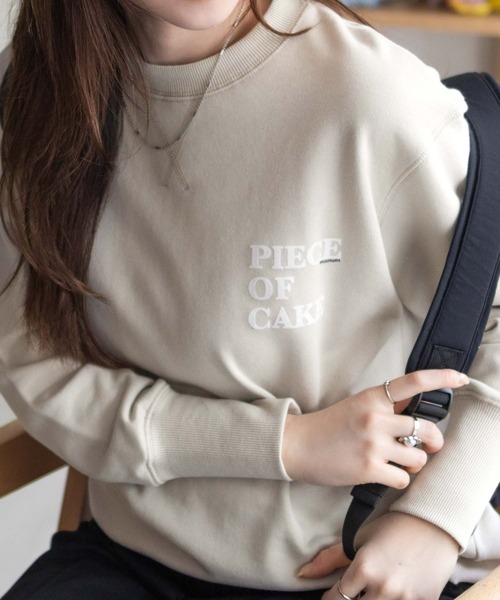 HusHusH（ハッシュアッシュ）の「HusHusH ガゼットトレーナー（Tシャツ/カットソー・レディース・ネイビー/ベージュ/スミクロ・M/L）」の14枚目の写真