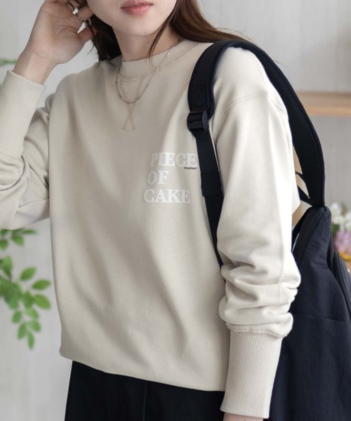 HusHusH（ハッシュアッシュ）の「HusHusH ガゼットトレーナー（Tシャツ/カットソー・レディース・ネイビー/ベージュ/スミクロ・M/L）」の12枚目の写真