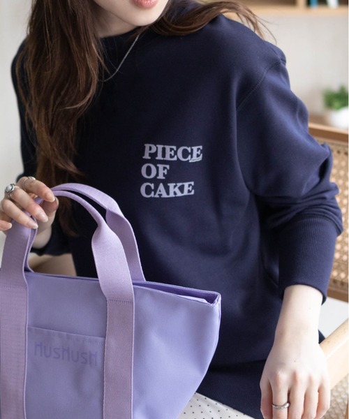 HusHusH（ハッシュアッシュ）の「HusHusH ガゼットトレーナー（Tシャツ/カットソー・レディース・ネイビー/ベージュ/スミクロ・M/L）」の17枚目の写真