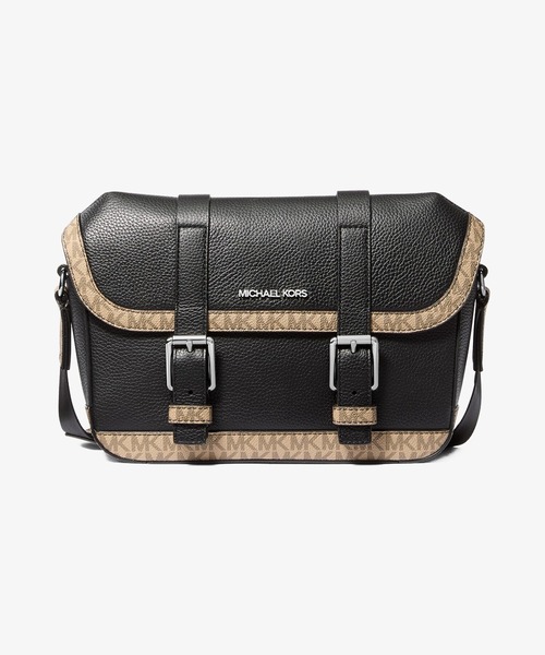 MICHAEL KORS(マイケルコース)の「COOPER トラベル フラップ クロスボディ(メッセンジャーバッグ・メンズ・ブラック系その他・FREE)」の1枚目の写真