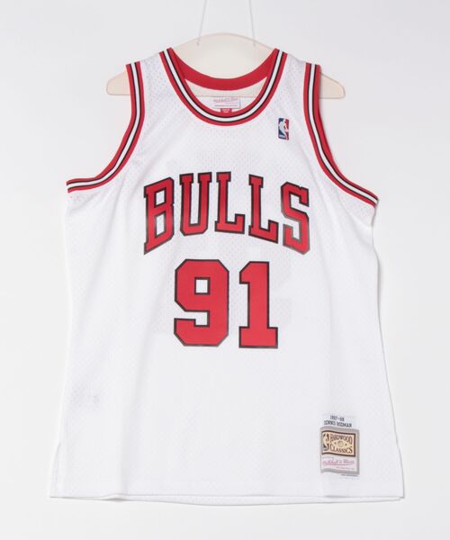 NBA シカゴブルズ デニスロッドマン ミッチェル&ネス ユニフォーム 91 NBA ロッドマン ブルズ Mitchell&Ness ユニフォーム 91NBA デニス
