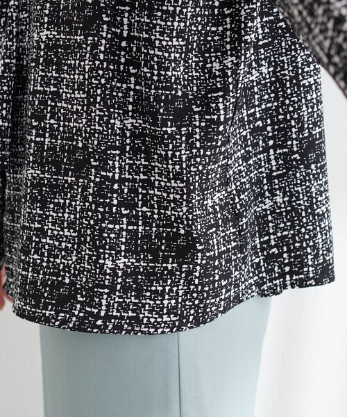 natural couture（ナチュラルクチュール）の「osonoとろみサテンボータイブラウス（シャツ/ブラウス・レディース・その他1/イエロー/モカ/ブルー/オフホワイト・FREE）」の22枚目の写真