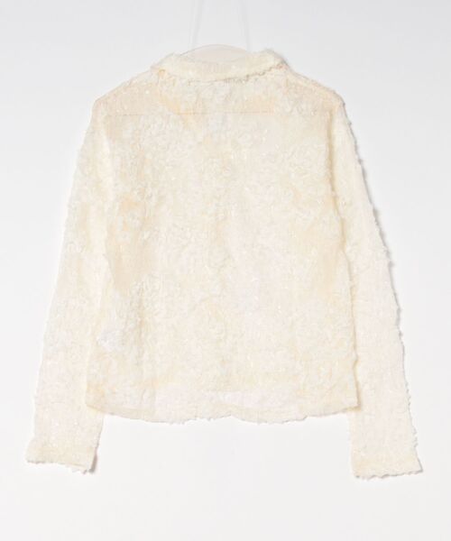gossara（ゴサラ）の「接結レースえり付きBL（シャツ/ブラウス・レディース・アイボリー/ブラック・FREE）」の18枚目の写真