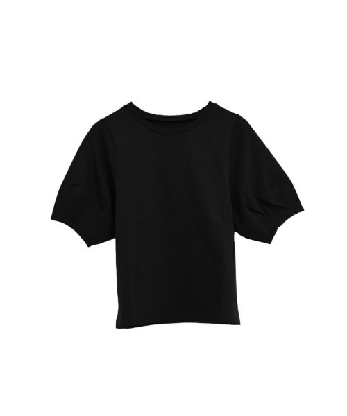 aquagarage（アクアガレージ）の「ボリューム袖カットソー（Tシャツ/カットソー・レディース・チャコール/グリーン/ブラック/オフホワイト・M）」の10枚目の写真