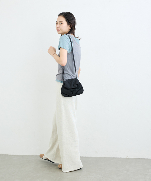 タグ付き未使用！【ACOC/アコック】 Blooming cross Bag 黒 ACOC/アコック】ショルダーバッグ Blooming Cross Bag