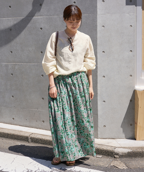 IENA（イエナ）の「《追加》ラミーリヨセルノーカラーブラウス（シャツ