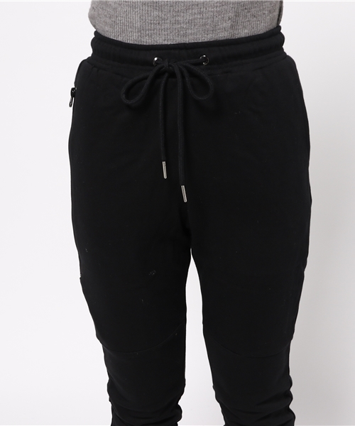 MYE-DO'（マイ・ドゥ）の「サイドジップ ポケット テック スウェットパンツ（その他パンツ・レディース・グレー/ブラック・SMALL）」の6枚目の写真