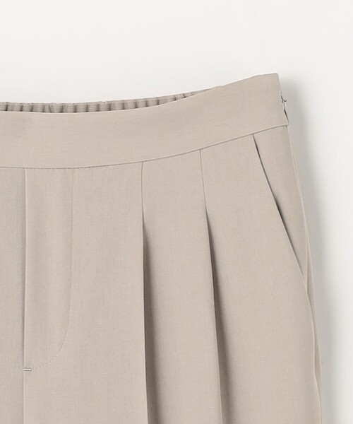 green label relaxing（グリーンレーベルリラクシング）の「サラフール テーパード パンツ -マシンウォッシャブル・ストレッチ・UVカット-（スラックス・レディース・ネイビー/ベージュ/ブラック・44/34/36/42/38/40/46）」の17枚目の写真