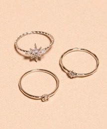 Zoule（ゾーラ）の「Zoule ゾーラ：Luminousシリーズ　ルミナス　set luminous ring　リング（リング）」