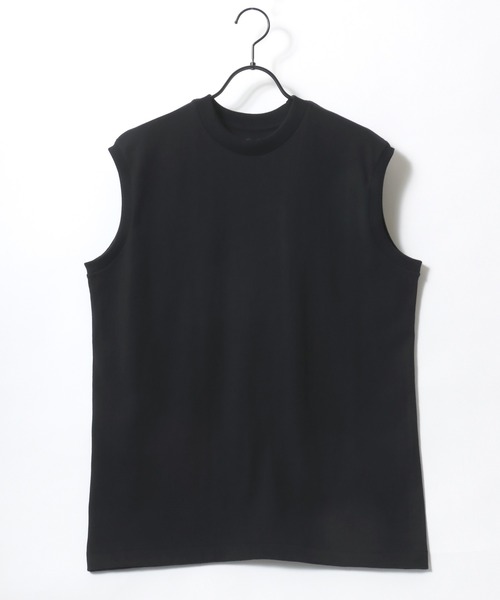 HANES（ヘインズ）の「Hanes/へインズ T-SHIRTS KURO/クロ 黒 無地 クルーネック ノースリーブTシャツ/1P パックT/レディース メンズ（Tシャツ/カットソー・メンズ・ブラック・S/M/L/XL）」の3枚目の写真
