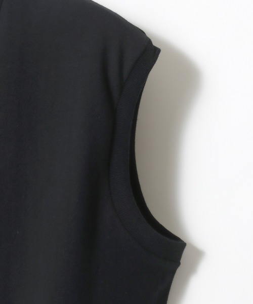 HANES（ヘインズ）の「Hanes/へインズ T-SHIRTS KURO/クロ 黒 無地 クルーネック ノースリーブTシャツ/1P パックT/レディース メンズ（Tシャツ/カットソー・メンズ・ブラック・S/M/L/XL）」の7枚目の写真