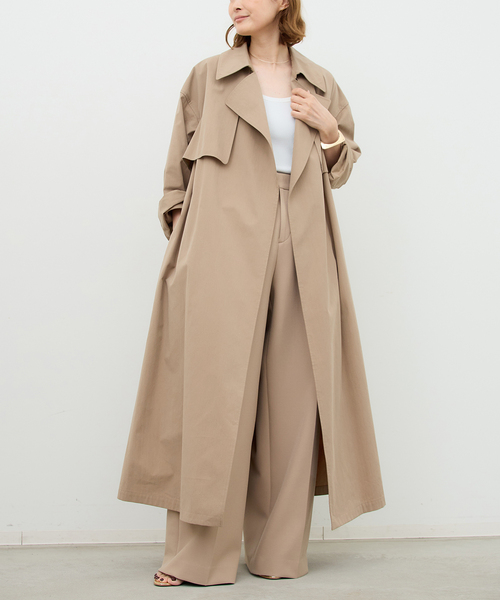 Deuxieme Classe(ドゥーズィエムクラス)の「*Essential トレンチコート(トレンチコート・レディース・ベージュ・36/38)」の14枚目の写真