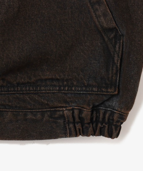 アトモス デニム ワーカー ジャケット ブラック atmos Denim Worker Jacket BLACK（アトモス デニム ワーカー