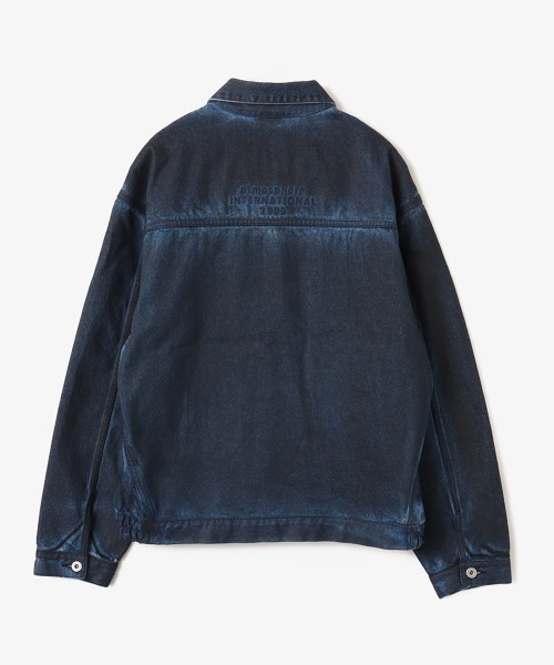 アトモス デニム ワーカー ジャケット ブラック atmos Denim Worker Jacket BLACK（アトモス デニム ワーカー