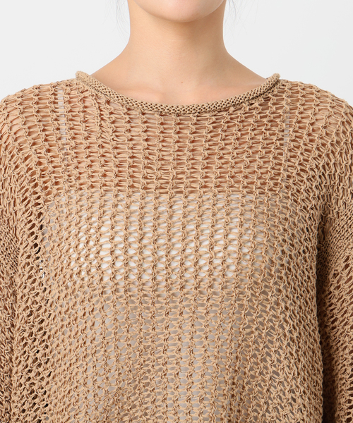 【SLOBE IENA】LOGAN＊別注メッシュプルオーバー LOGAN/ローガン SLOBE別注 メッシュプルオーバー LG-25SS09