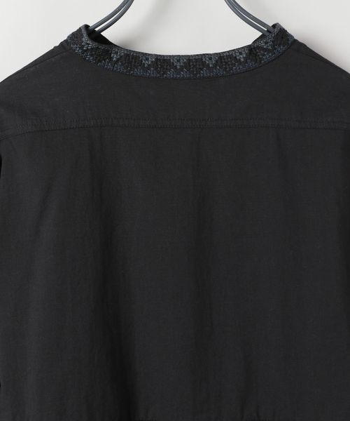 JEANASIS(ジーナシス)の「エンブロイダリーペプラムブラウス/328072(シャツ/ブラウス・レディース・ホワイト/ブラック・FREE)」の4枚目の写真