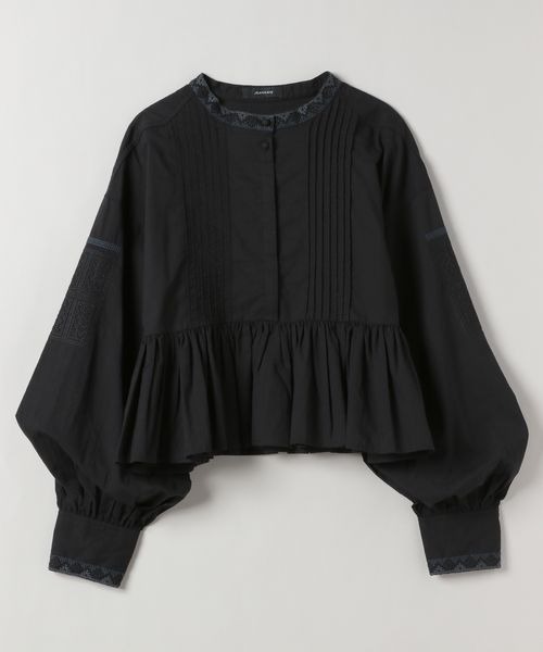JEANASIS(ジーナシス)の「エンブロイダリーペプラムブラウス/328072(シャツ/ブラウス・レディース・ホワイト/ブラック・FREE)」の22枚目の写真