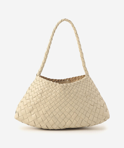 DRAGON（ドラゴン）の「dragon | レザーメッシュ ショルダーバッグ WOMEN（ショルダーバッグ・レディース・ライトグリーン/オフホワイト/ブラック・ONE）」の11枚目の写真