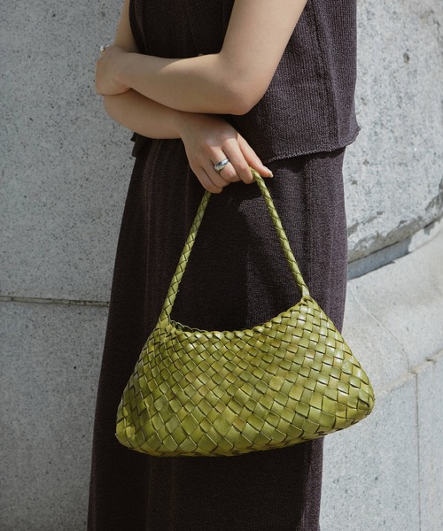 dragon | レザーメッシュ ショルダーバッグ WOMEN（ショルダー