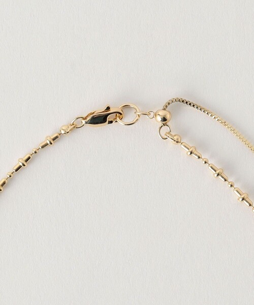 green label relaxing(グリーンレーベルリラクシング)の「デザイン ボールチェーン ネックレス(ネックレス・レディース・シルバー/ゴールド・FREE)」の6枚目の写真