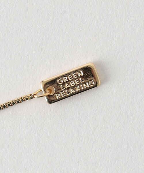green label relaxing(グリーンレーベルリラクシング)の「デザイン ボールチェーン ネックレス(ネックレス・レディース・シルバー/ゴールド・FREE)」の7枚目の写真