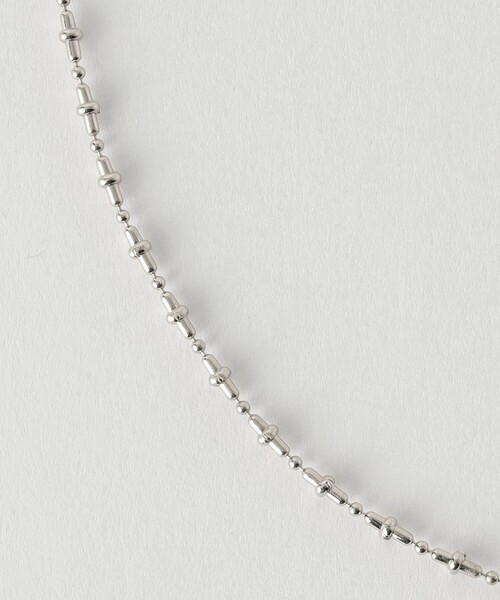 green label relaxing(グリーンレーベルリラクシング)の「デザイン ボールチェーン ネックレス(ネックレス・レディース・シルバー/ゴールド・FREE)」の9枚目の写真