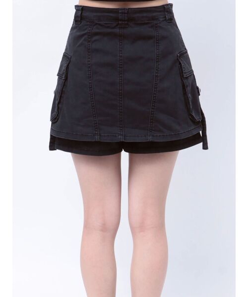 MURUA（ムルーア）の「ウォッシュカーゴミニスカート（スカート・レディース・ブラック/グレー/ベージュ・2/1）」の18枚目の写真