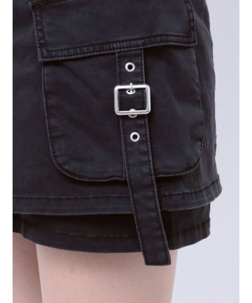 MURUA（ムルーア）の「ウォッシュカーゴミニスカート（スカート・レディース・ブラック/グレー/ベージュ・2/1）」の21枚目の写真