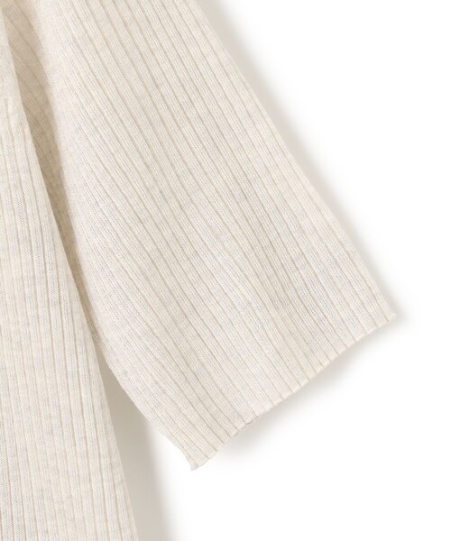 23区（ニジュウサンク）の「【洗える】シャイニーシアー リブ ニット（ニット/セーター・レディース・ブラック系/ライトグレー系/ベージュ系・38/40）」の6枚目の写真