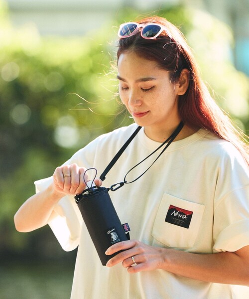 COBMASTER（コブマスター）の「Cobmaster × FREAK'S STORE/コブマスター × フリークスストア 別注 PETBOTTLE SHOULDER ペットボトル ショルダー（ショルダーバッグ・メンズ・ブラック/サックスブルー/オレンジ/ホワイト・ONE SIZE）」の17枚目の写真