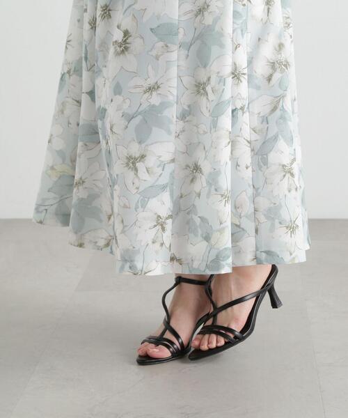 PROPORTION BODY DRESSING（プロポーションボディドレッシング）の「ニュアンスフラワースカート / 1215120400（スカート・レディース・ライトグリーン/ネイビー・MEDIUM/SMALL）」の13枚目の写真