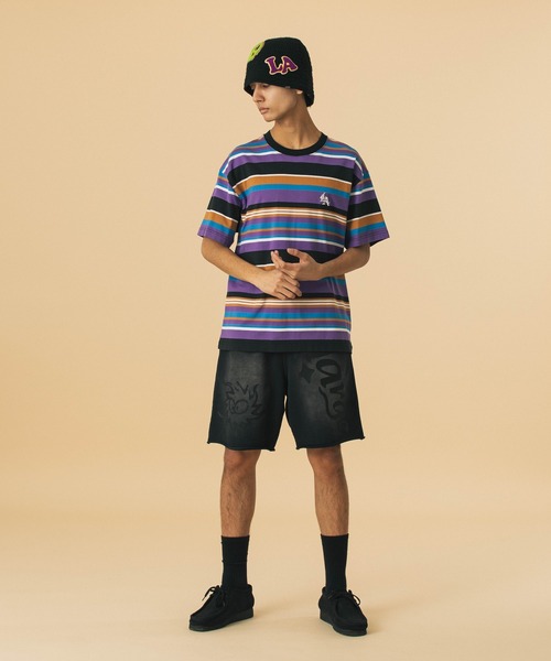 XLARGE(エクストララージ)の「CROCHET FLOWER KNIT HAT(ハット・メンズ・ホワイト/ブラック・ONE SIZE)」の11枚目の写真