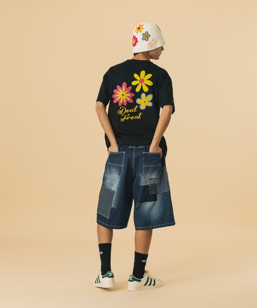 XLARGE(エクストララージ)の「CROCHET FLOWER KNIT HAT(ハット・メンズ・ホワイト/ブラック・ONE SIZE)」の12枚目の写真